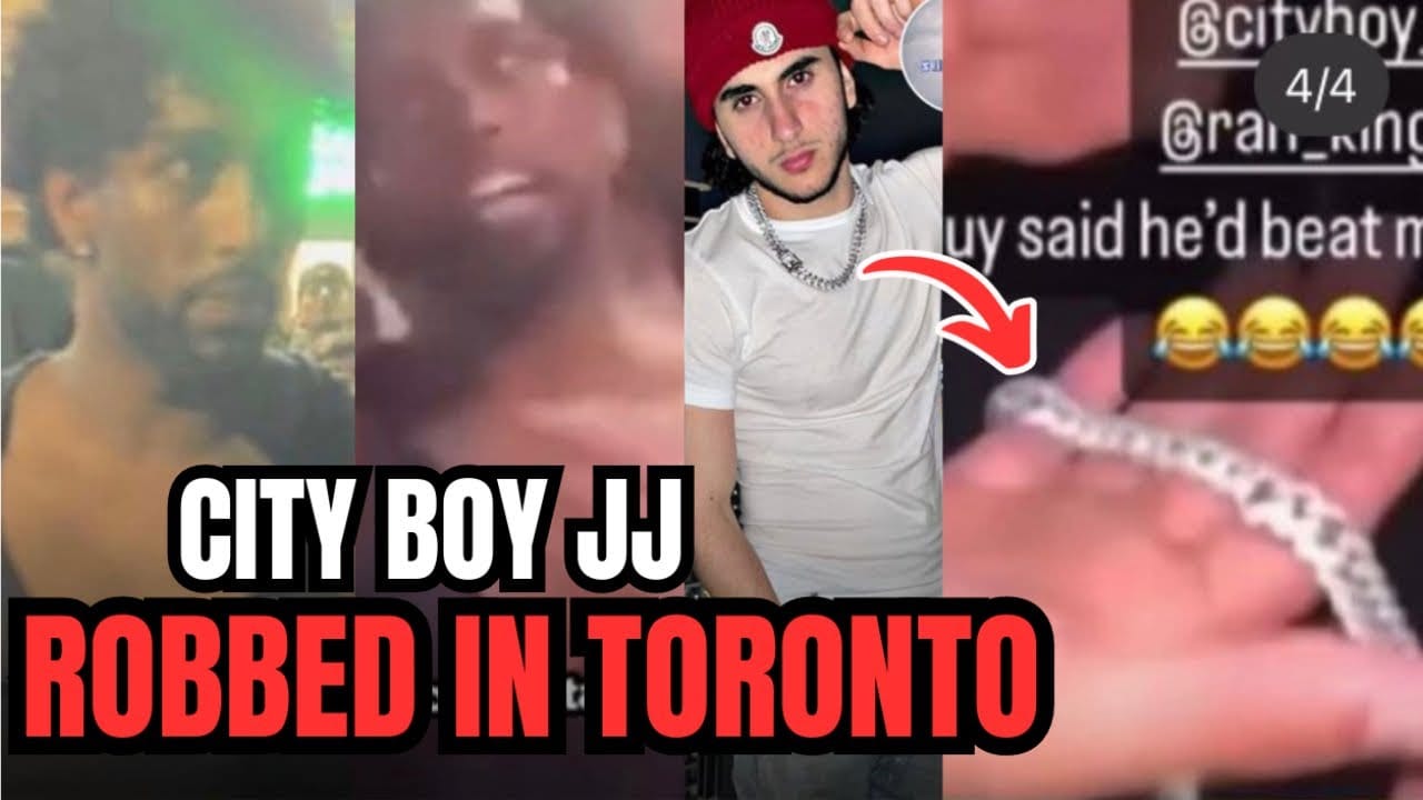 CITYBOY JJ & FRIENDS & JUMPED & ROBBED IN TORONTO
