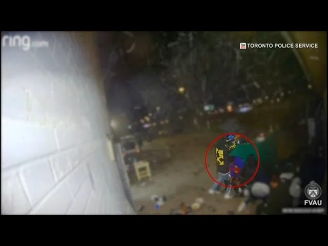 Dramatic video of shootout at memorial for Toronto rapper ‘Houdini’ released by police