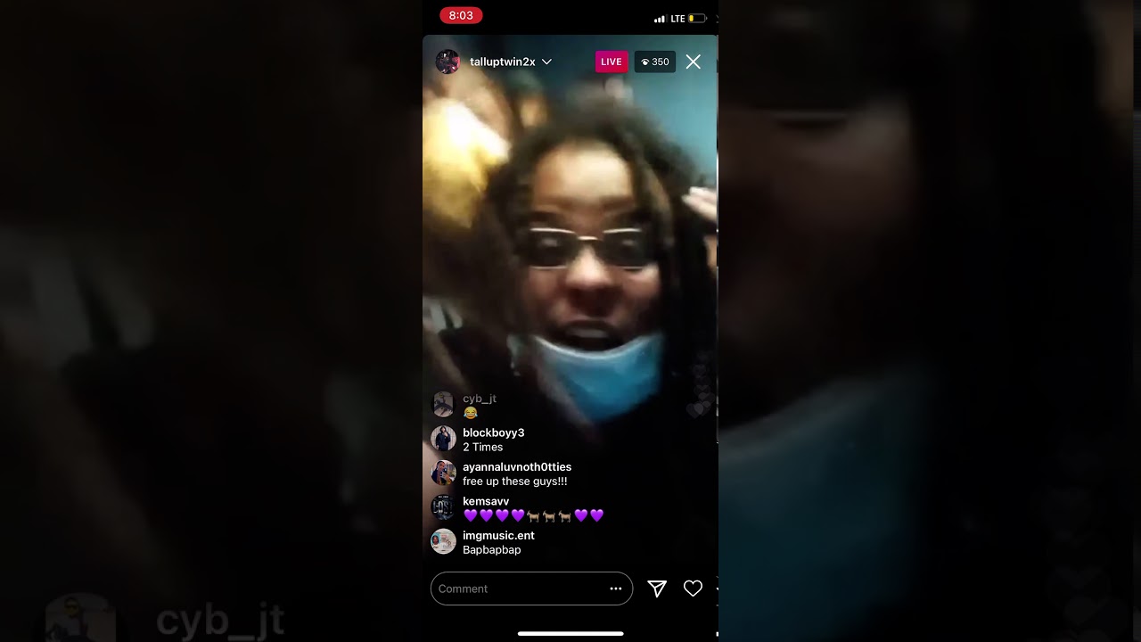 TallUp Twin Goes Live From His Jail Cell With FB (Neat Gang / Wass Gang)