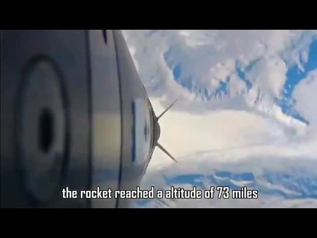 The firmament: Rocket hits the Dome