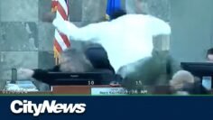 ON CAM: Nevada judge attacked by defendant inside courtroom