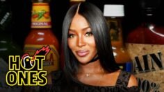 Naomi Campbell Almost Faints While Eating Spicy Wings | Hot Ones