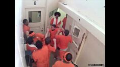 Raw: Security video of Carlos Larmond beating