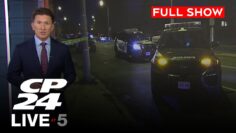 Toronto shooting connected to car that crashed into school | CP24 Live at Five for Oct. 28, 2024