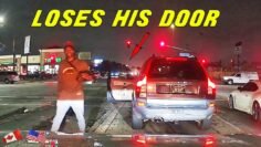 RAGER GETS HIS CAR SMASHED AFTER THROWING PUNCHES