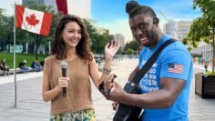 American Asks Random Canadians to Sing