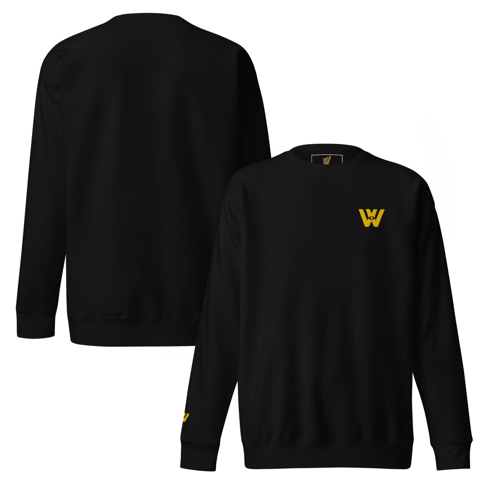 Black & Yellow Sweatshirt