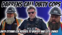 Camera Hating Santa Calls Cops, Cops get OWNED.