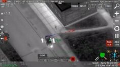 CAUGHT ON CAMERA: Aerial view of pursuit and arrest after carjacking attempt in Ajax