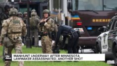 Manhunt underway after Minnesota lawmaker assassinated, another shot