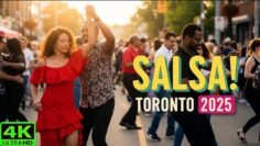 【4K】🔥 Salsa on St. Clair 2025 – Sunday Evening Walk | Toronto’s Hottest Latin Street Festival 🇨🇦🌞