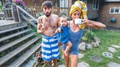 A Full Day of Cabin Life (remote living)