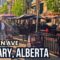 Stephen Ave | Calgary, Alberta, Canada | Walking Tour (4K)