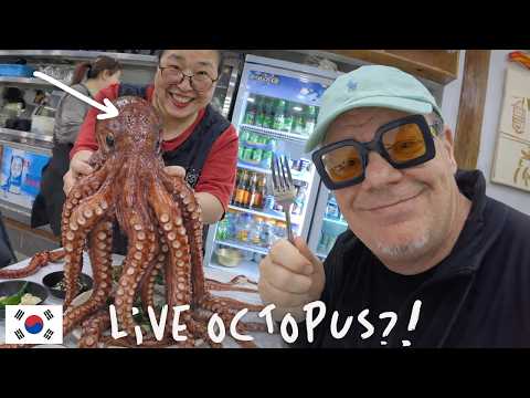 I Ate THIS in Seoul’s Craziest Fish Market! 🇰🇷