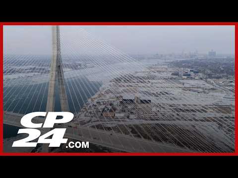 Canadian man arrested attempting to cross Gordie Howe International Bridge on foot