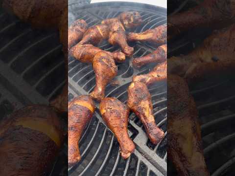 Grilled chicken drumsticks