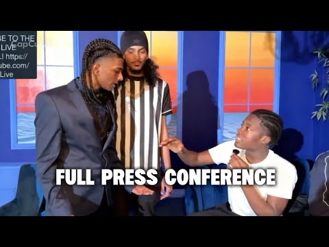 SuriyaTheFlash Vs Floyd Mayweather’s son FULL PRESS CONFERENCE *BRAWL BREAKS OUT*