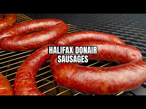 Halifax’s Official Food Turned Into BBQ Sausage | Homemade Sausage Recipe | SaucyRossyBBQ