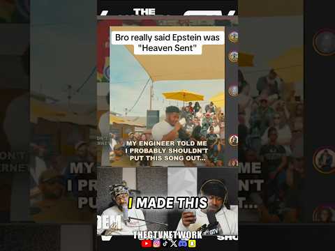 Rapper Says Epstein & Adolf Were “Heaven Sent”?! 🛑 (Reaction)