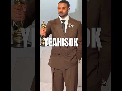 Michael B Jordan winning the Oscars is a Win 4 all of us! If U know U know! #oscars #michaelbjordan