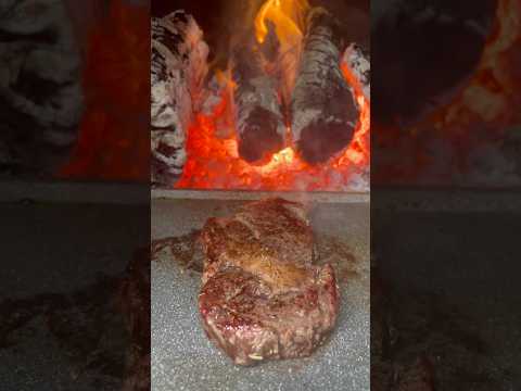 Reverse seared bison ribeye steak #bbq #recipes #food #bison #healthyfood #reversesear