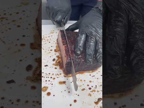 Hot and fast smoked brisket #bbq #recipes #food #kcbs #competition #brisket #smokedmeat