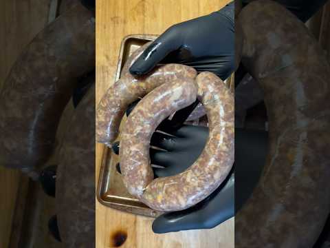 Homemade sausages #bbq