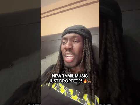 New TAMIL music just dropped?! 😭🔥🐅 #tamilsong #pavazhamalli #saiabhyankkar #tamil