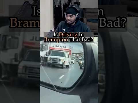 Driving in Mississauga is worse tho no cap #bramptondrivers #accident #insurance #toronto #brampton