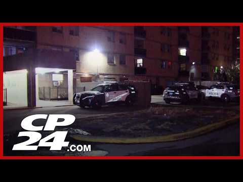 Apartment building shooting leaves one man hospitalized near Jane St. and Finch Ave.