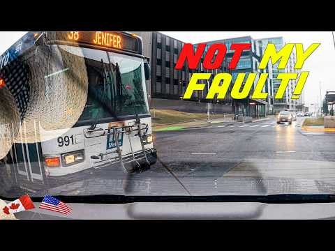 THE WAR OVER ONE LANE ( Car vs Bus )