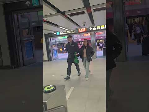 Toronto Union Station Laughter 🤣🤣🤣 #youtubeshorts