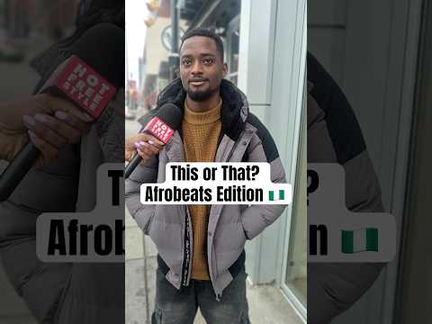 This or That? Afrobeats Edition 🇳🇬 #afrobeats
