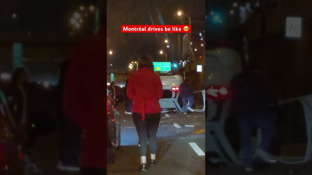 Montréal drives be like 🥹 #montreal