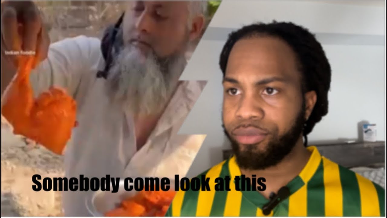 YALL GOTTA SEE THIS, He fried the chicken for 2 seconds!!!