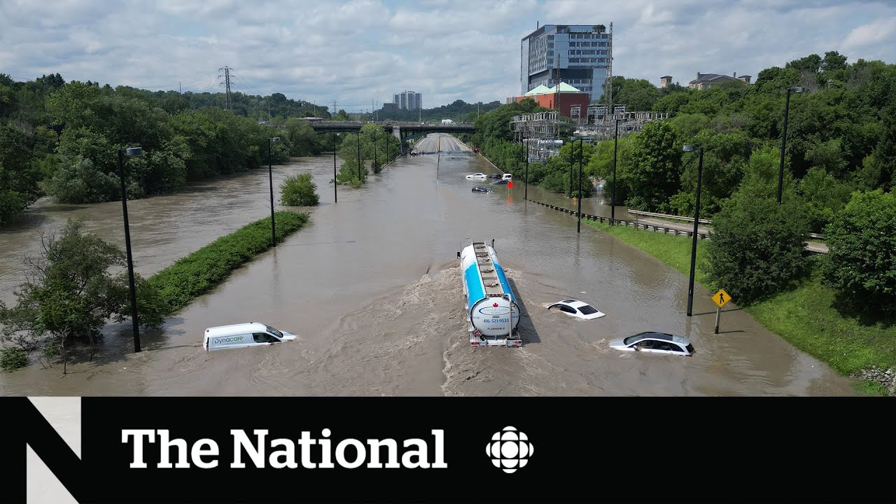 Severe summer storm floods Toronto