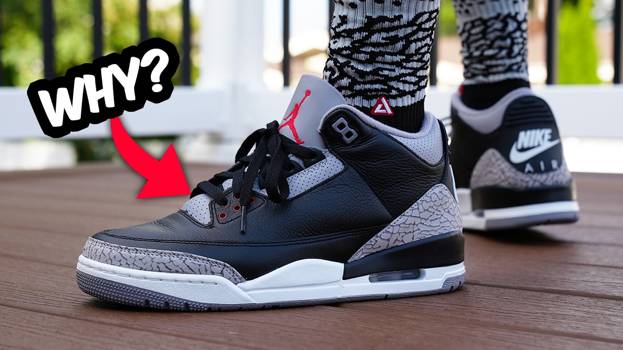 Air Jordan 3 Black Cement 2024 REVIEW & On Feet