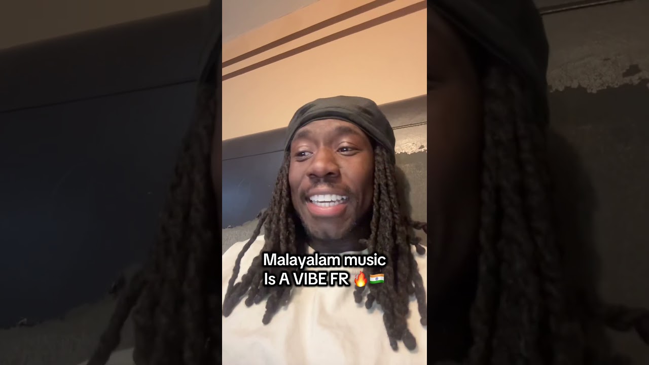 First time listening to Malayalam music 🔥🇮🇳 #kalyani #malayalam