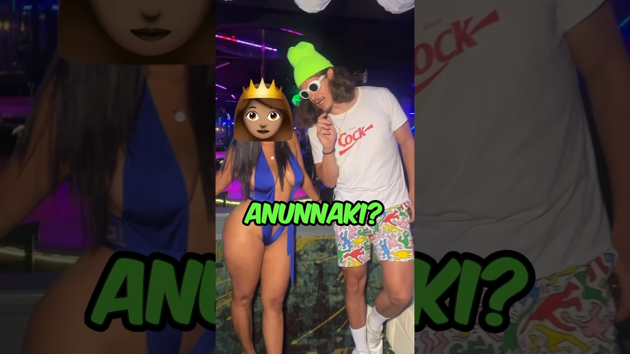 This Pole Dancer studies ancient Sumerian Tablets 👀👽 #anunnaki