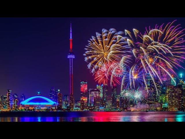 Toronto New Year’s Eve FIREWORKS Celebration January 1 2024