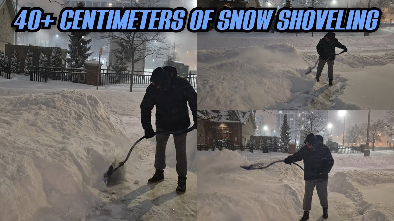 Out Here Shoveling This Snow (Crazy Snowfall) January 25, 2026