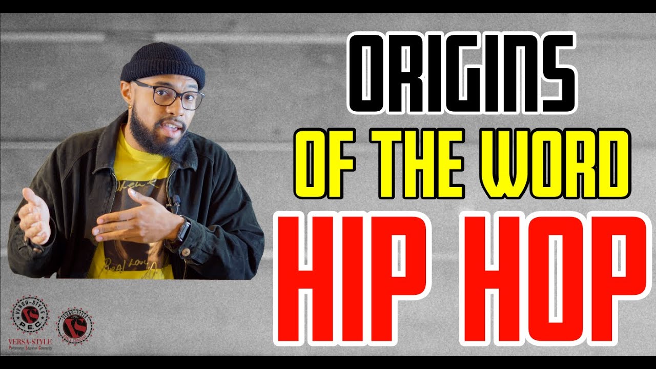 Do you know where the word “HIP HOP” originated from?