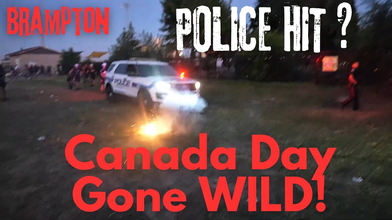 🚨 POLICE OFFICER HIT by Firework in Brampton?! Canada Day Celebration SPIRALS Out of Control – Toronto rapper – content – WESHH