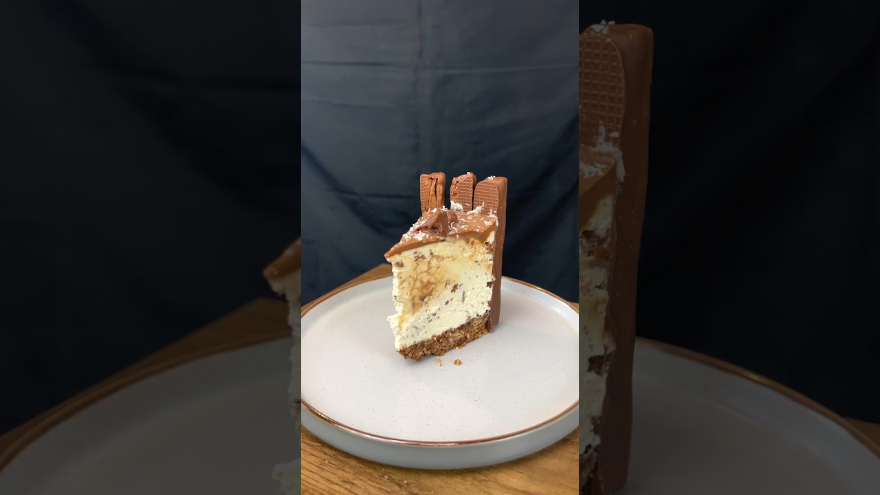 Twirl Chocolate Cheesecake #shorts #viral