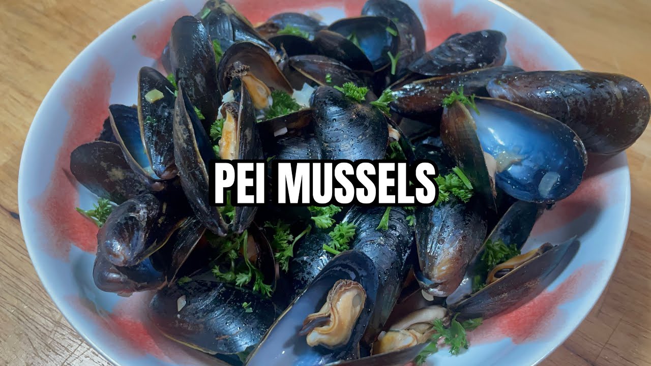 Easy Beer Steamed Mussels | PEI Mussels Done Right | SaucyRossyBBQ