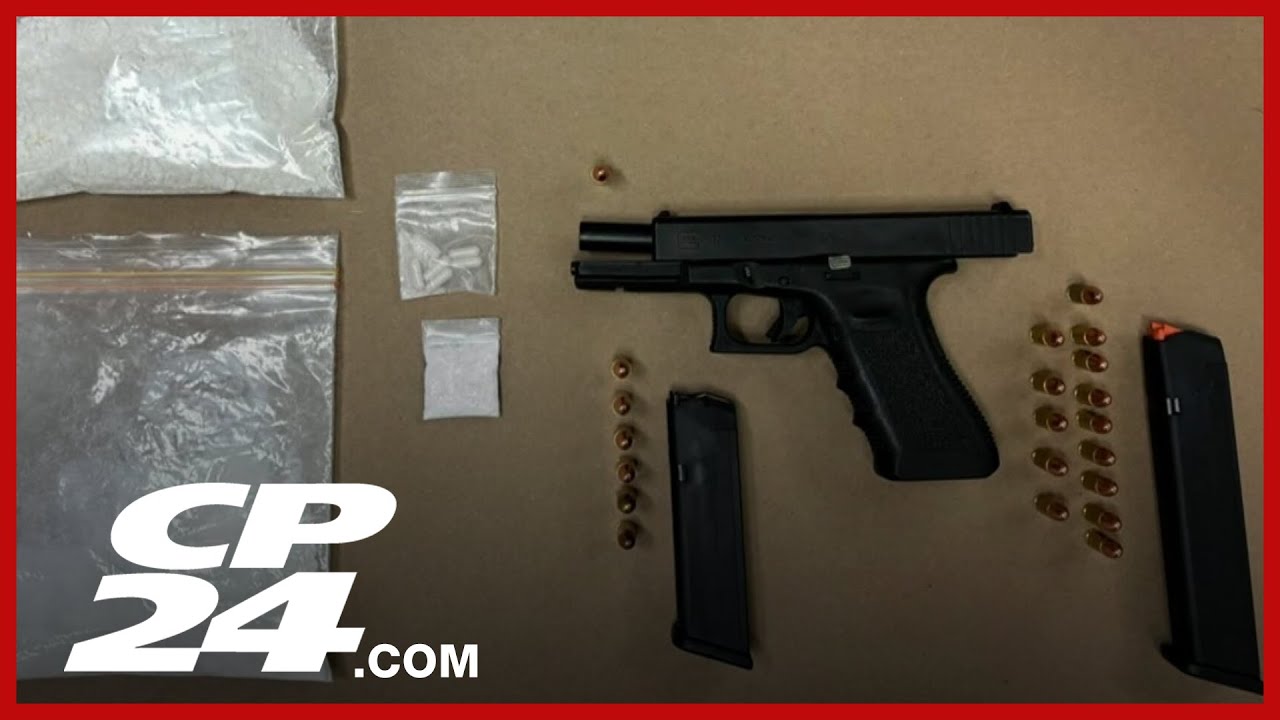 Two arrested in East York raid after discovery of gun, cocaine