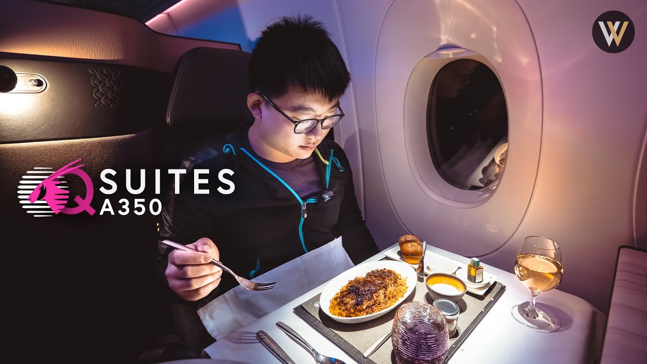 Qatar A350 Qsuites – Montreal to Doha