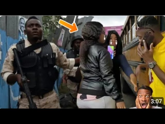 😅😅 PRANK 2 fanm yo kenbe kal vole nan Rabais 4 Saisons nan Montréal Canada🇨🇦