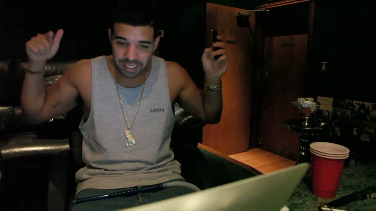 Drake Writing and Recording Trophies in the Studio (STUDIO SESSIONS 100 GIGS)