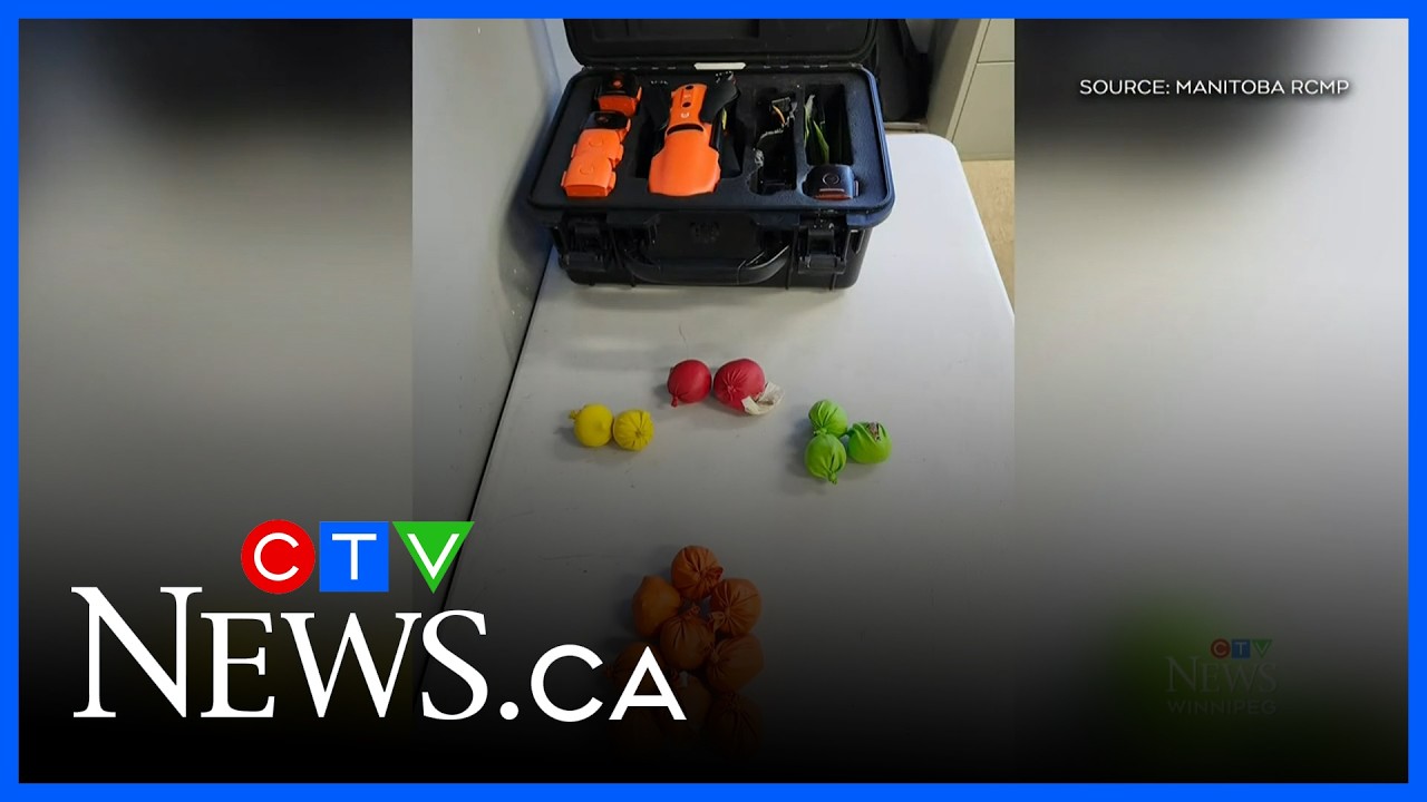 Drone used to smuggle drugs into prison: RCMP